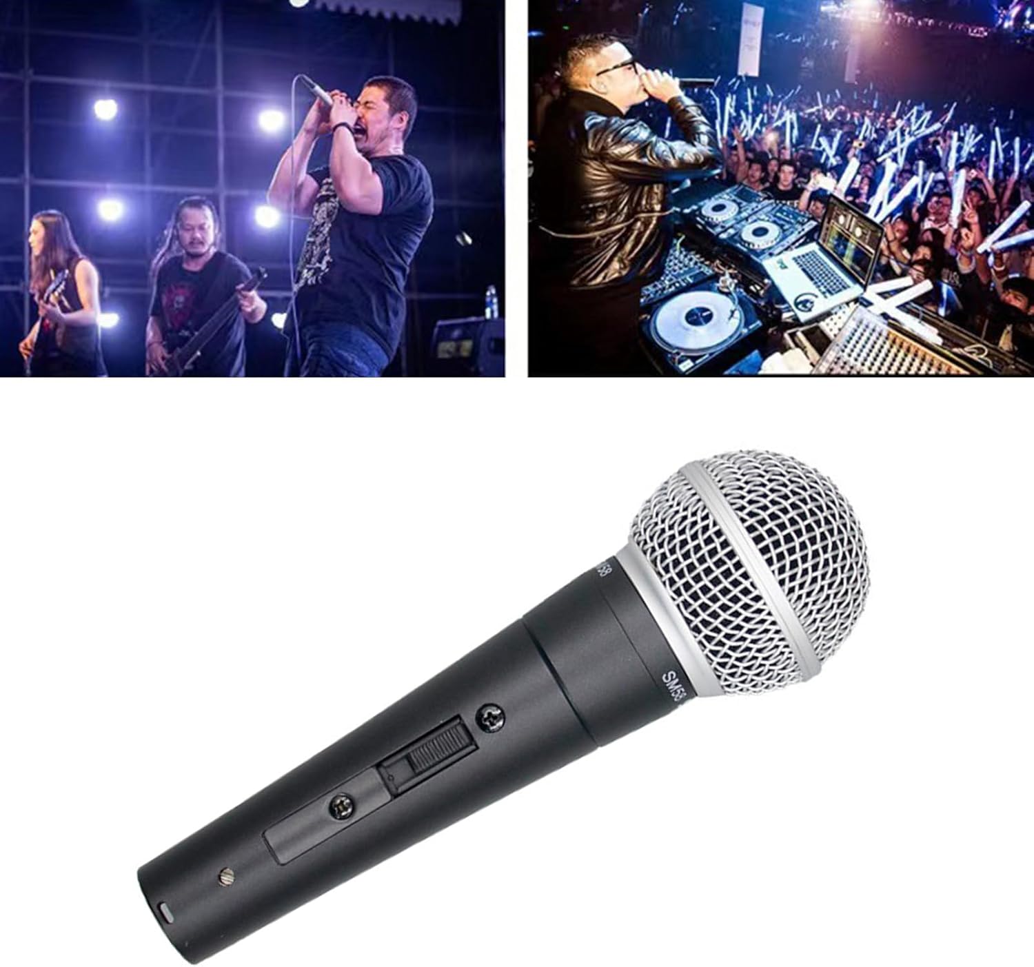 多機能オーディオミキサー maono PD100 XLRダイナミックマイク 2点